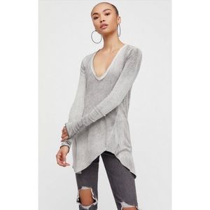 Price Reduction - Free People We The Free Long Beach Tee